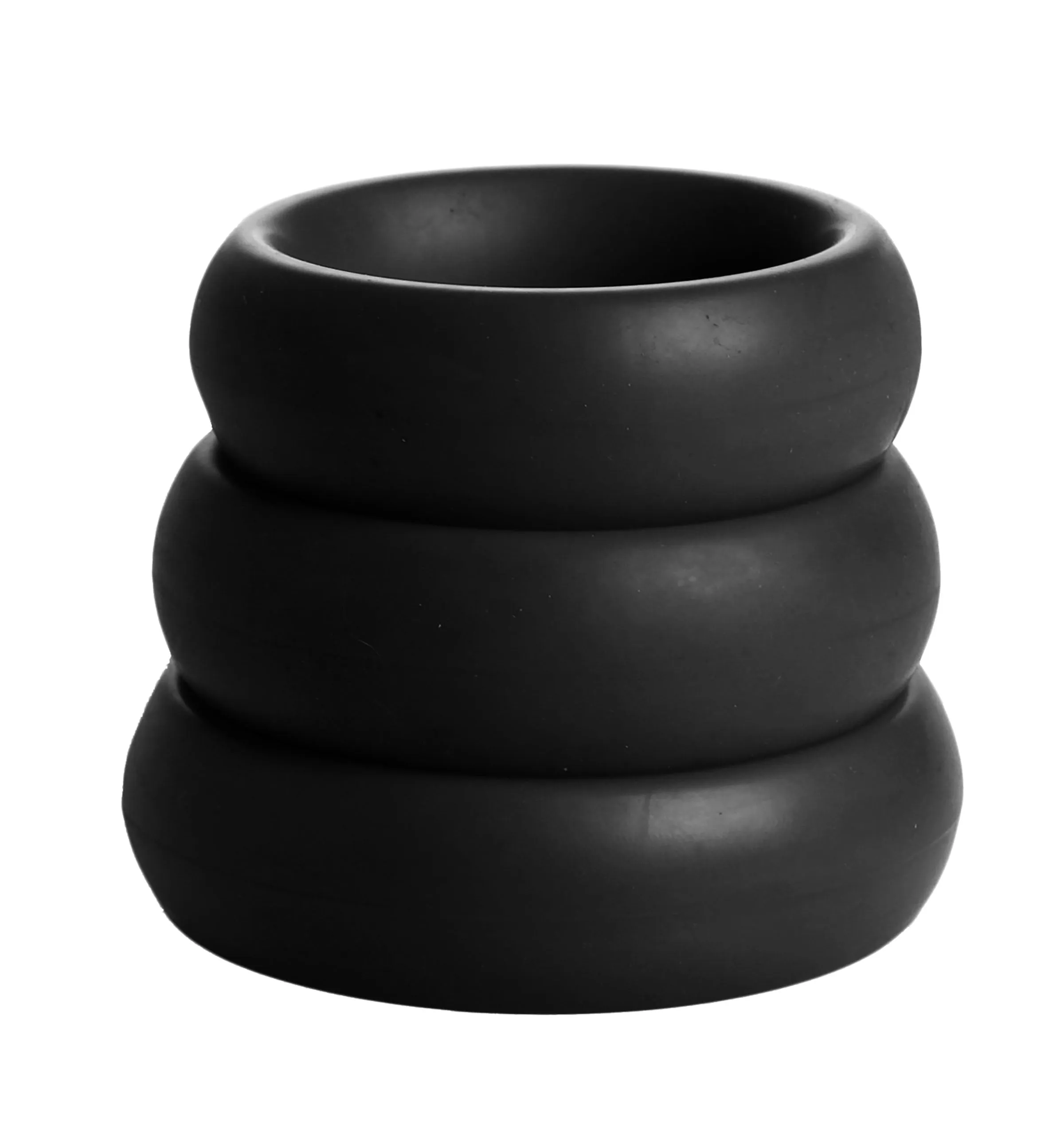 3pc Silicone Cock Ring Set