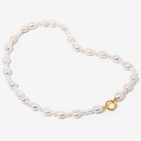 Ayla Irregular Pearl Necklace