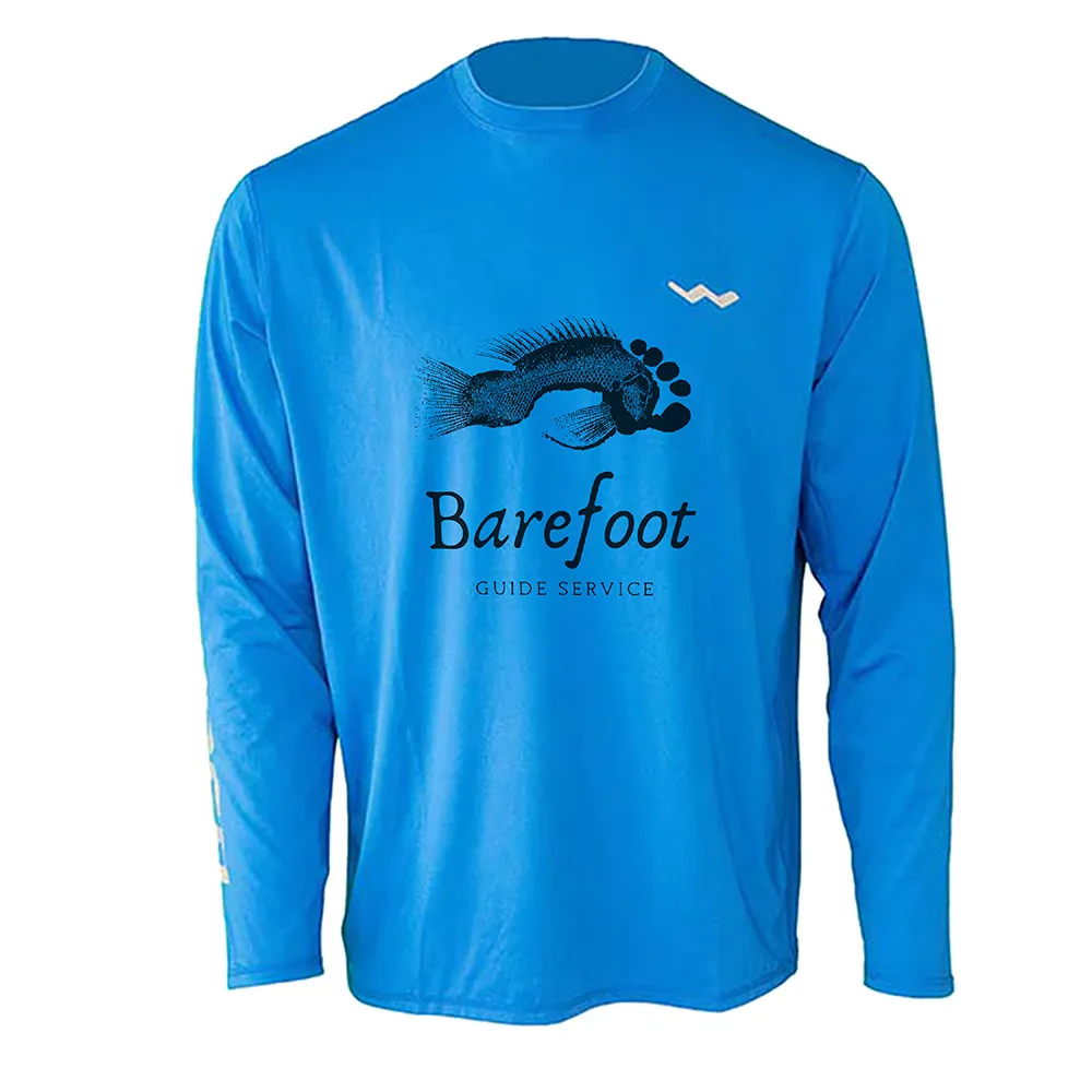 Barefoot Guide Service Helios Fishing Shirt