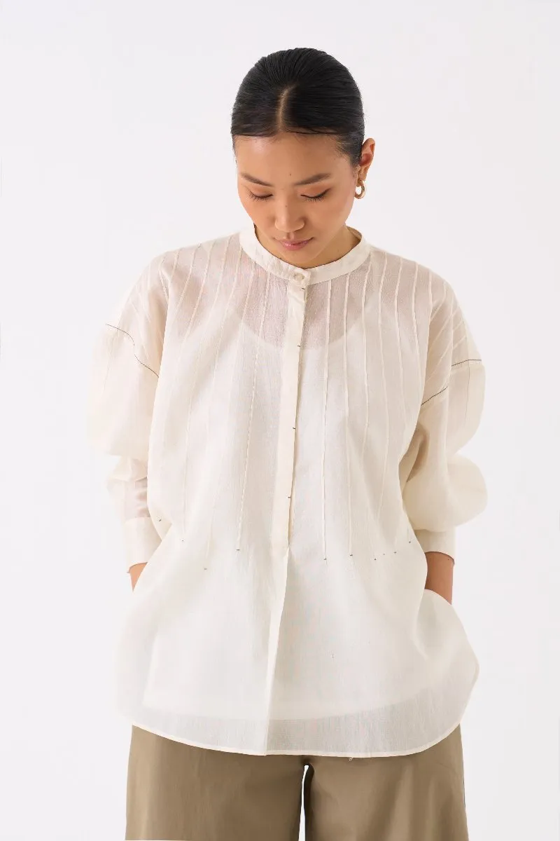 Bat Sleeve Top Ivory