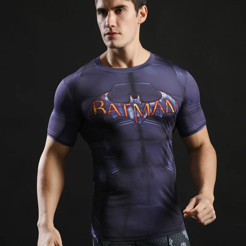 BATMAN Compression Shirt for Men (Short Sleeve)