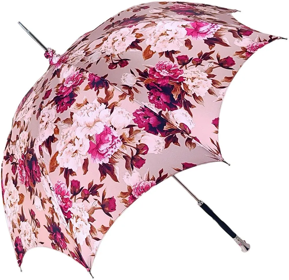 Beautiful Pink Flowered Parasol