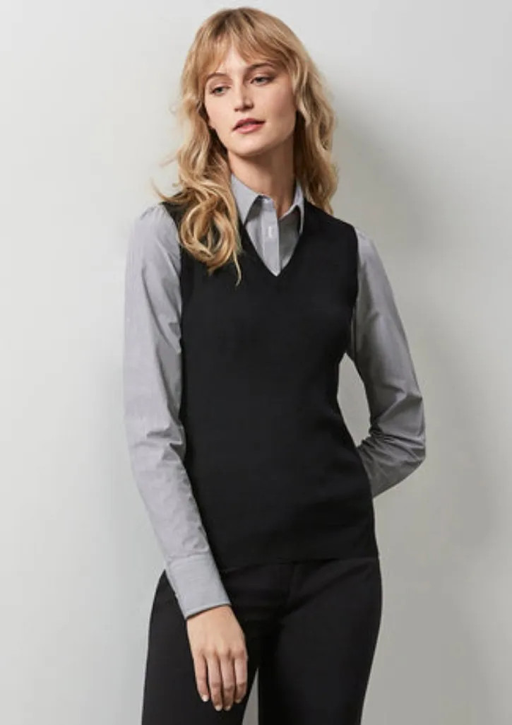 Biz Collection Womens V Knit Vest (LV3504)