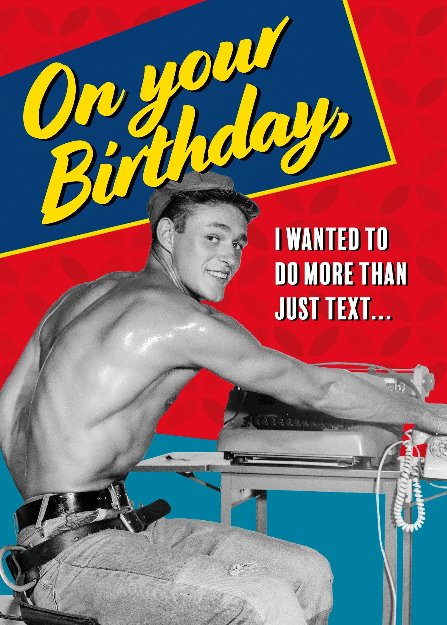 Bob Mizer Birthday Greeting Card