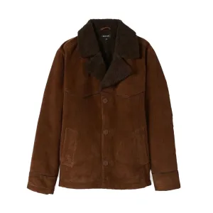 Brixton Wallace Sherpa Lined Jacket Bison / Cord