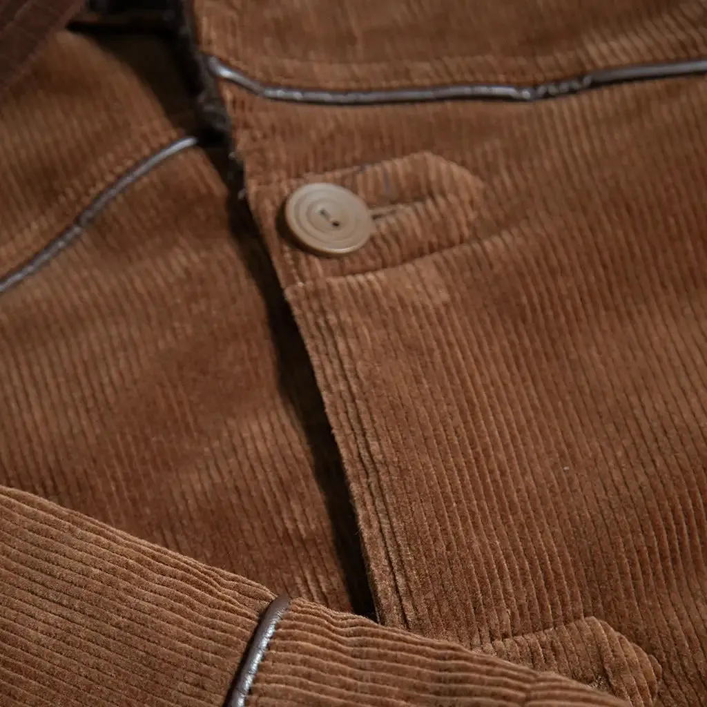 Brixton Wallace Sherpa Lined Jacket Bison / Cord