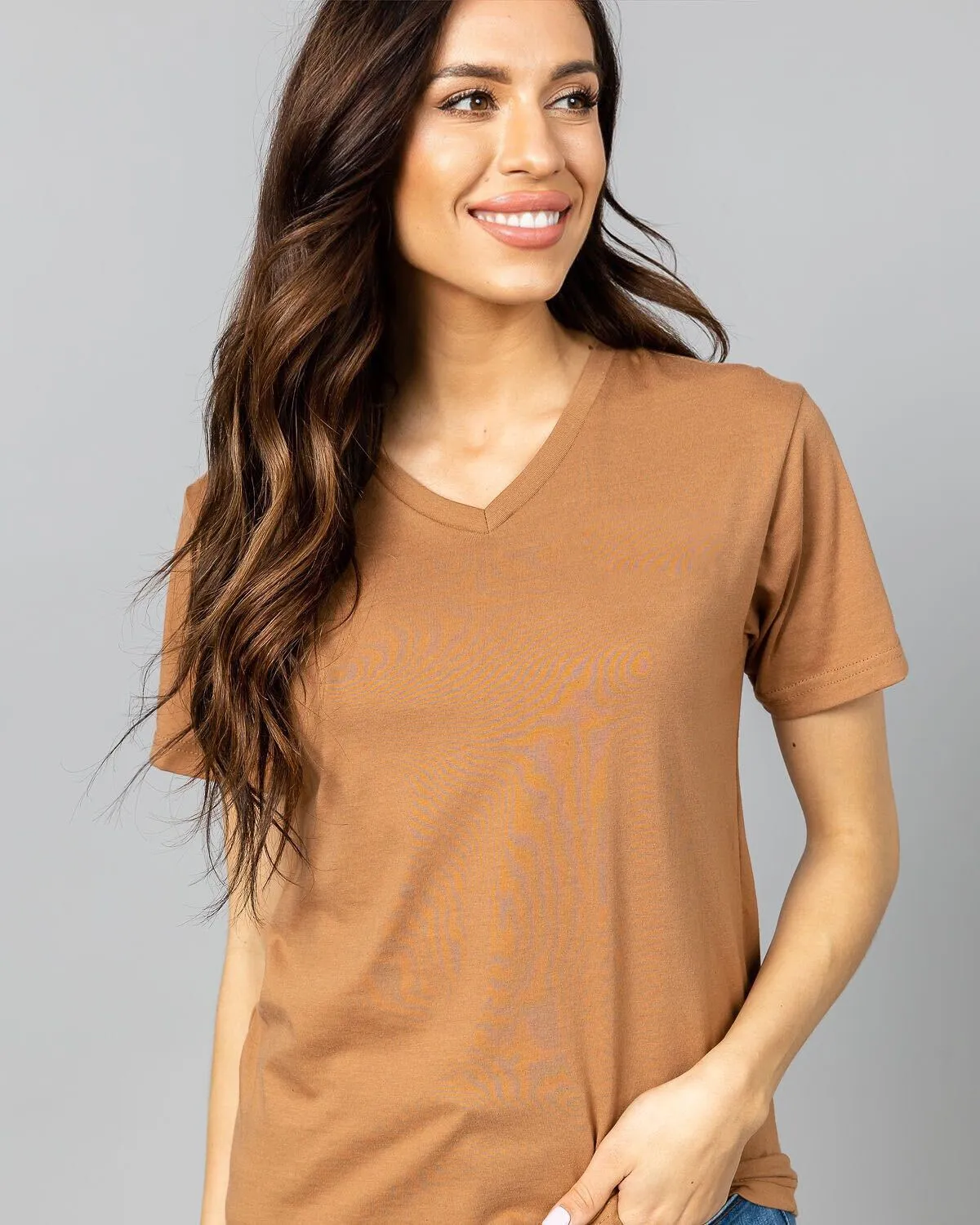 Chrissy Boyfriend V-Neck Tee | 2XL