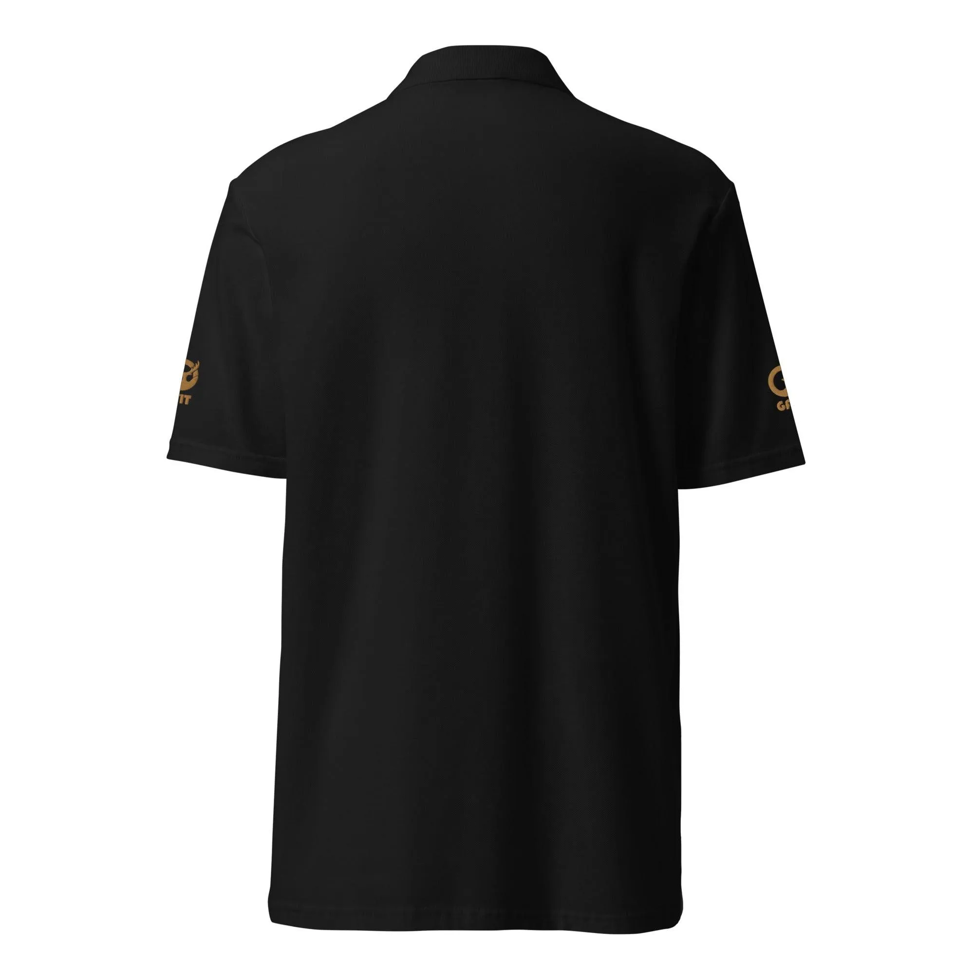 Classic Embroidered Unisex Pique Polo Shirt