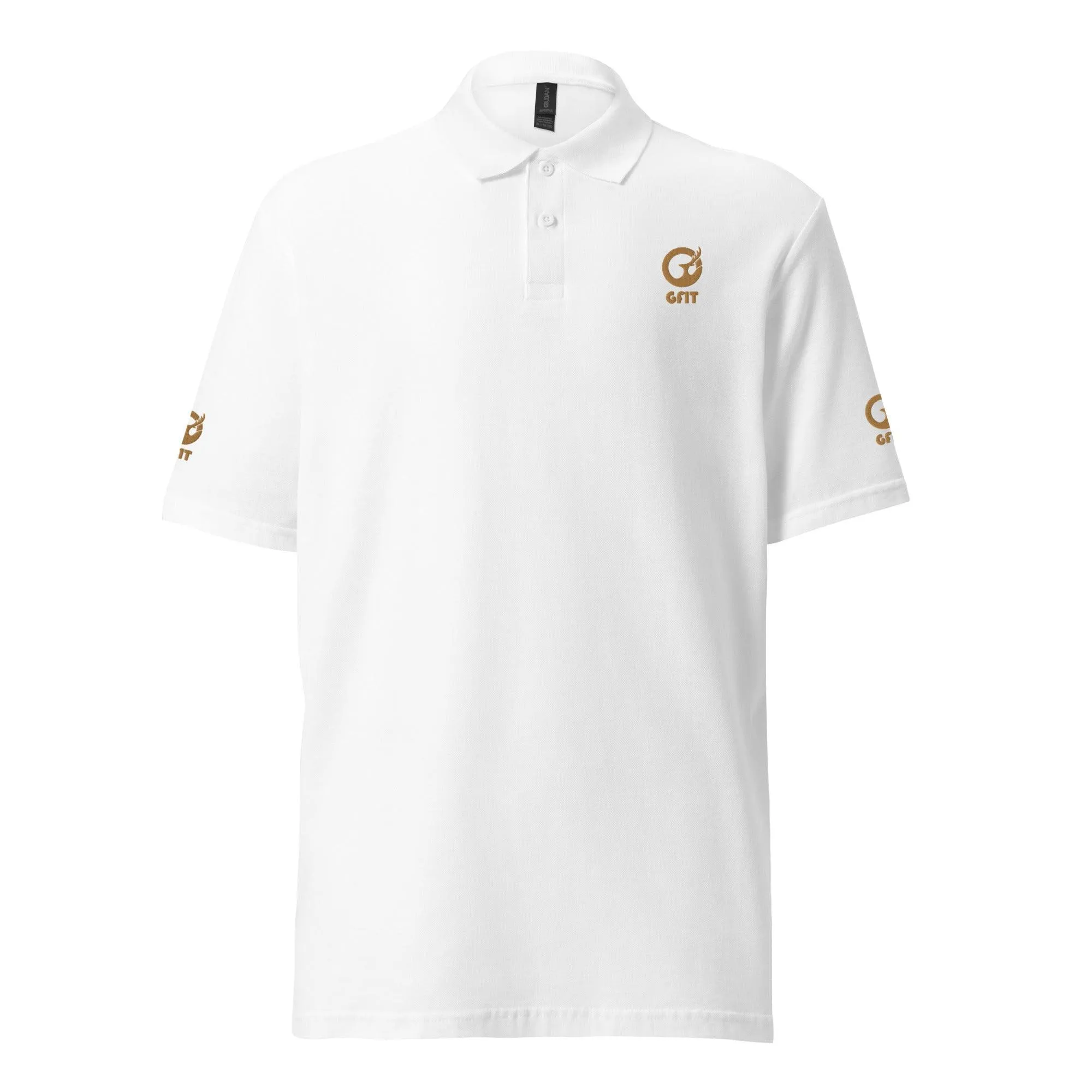 Classic Embroidered Unisex Pique Polo Shirt