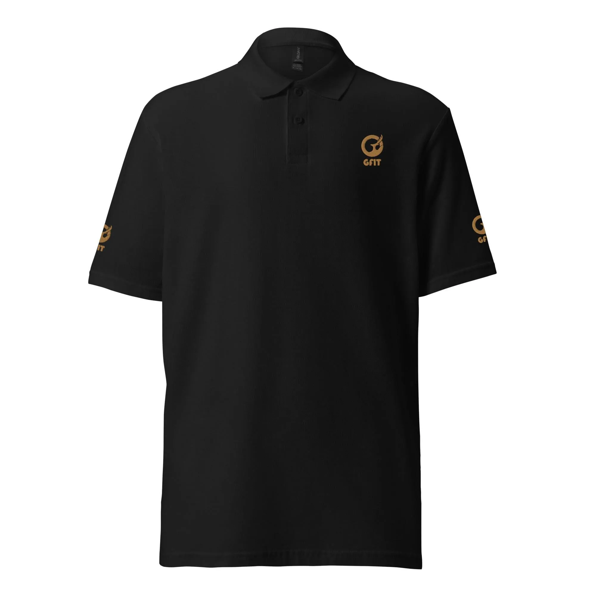 Classic Embroidered Unisex Pique Polo Shirt