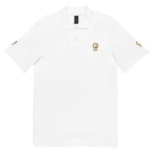 Classic Embroidered Unisex Pique Polo Shirt