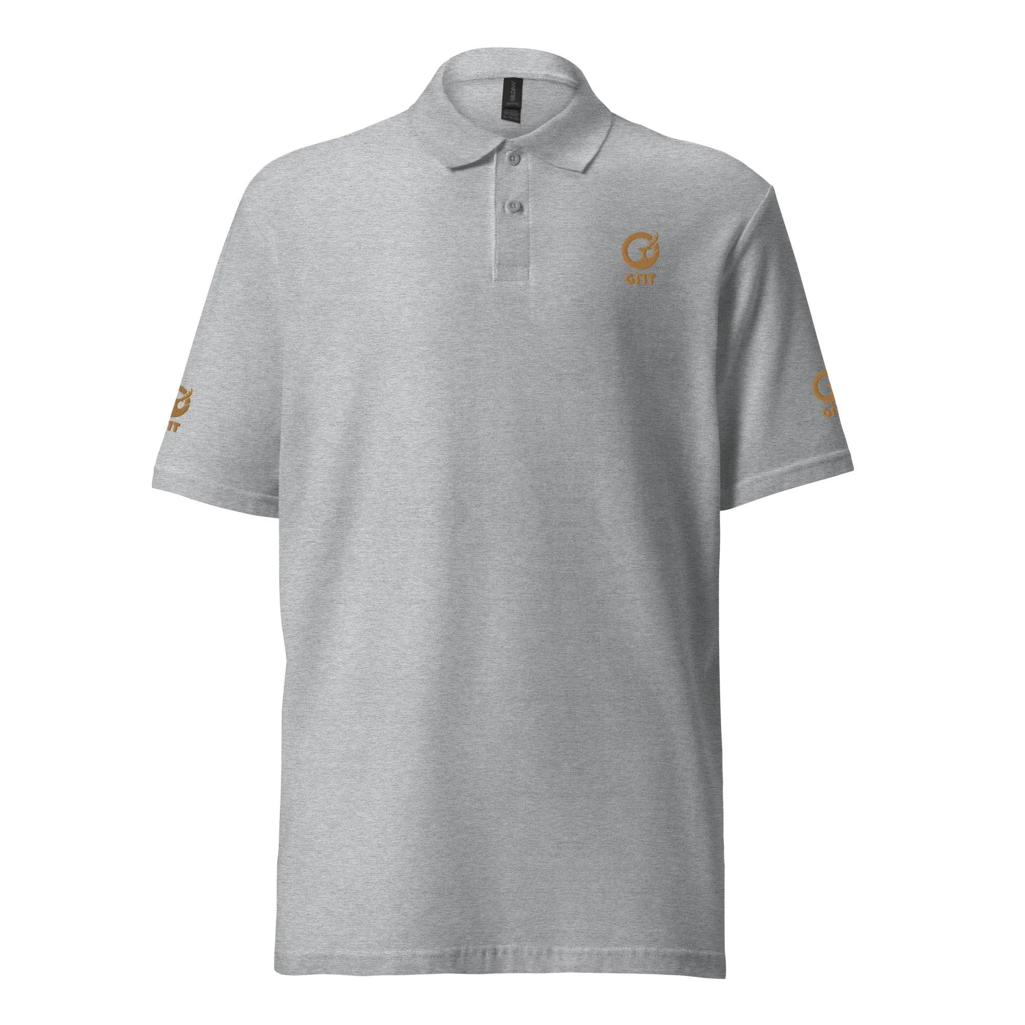 Classic Embroidered Unisex Pique Polo Shirt