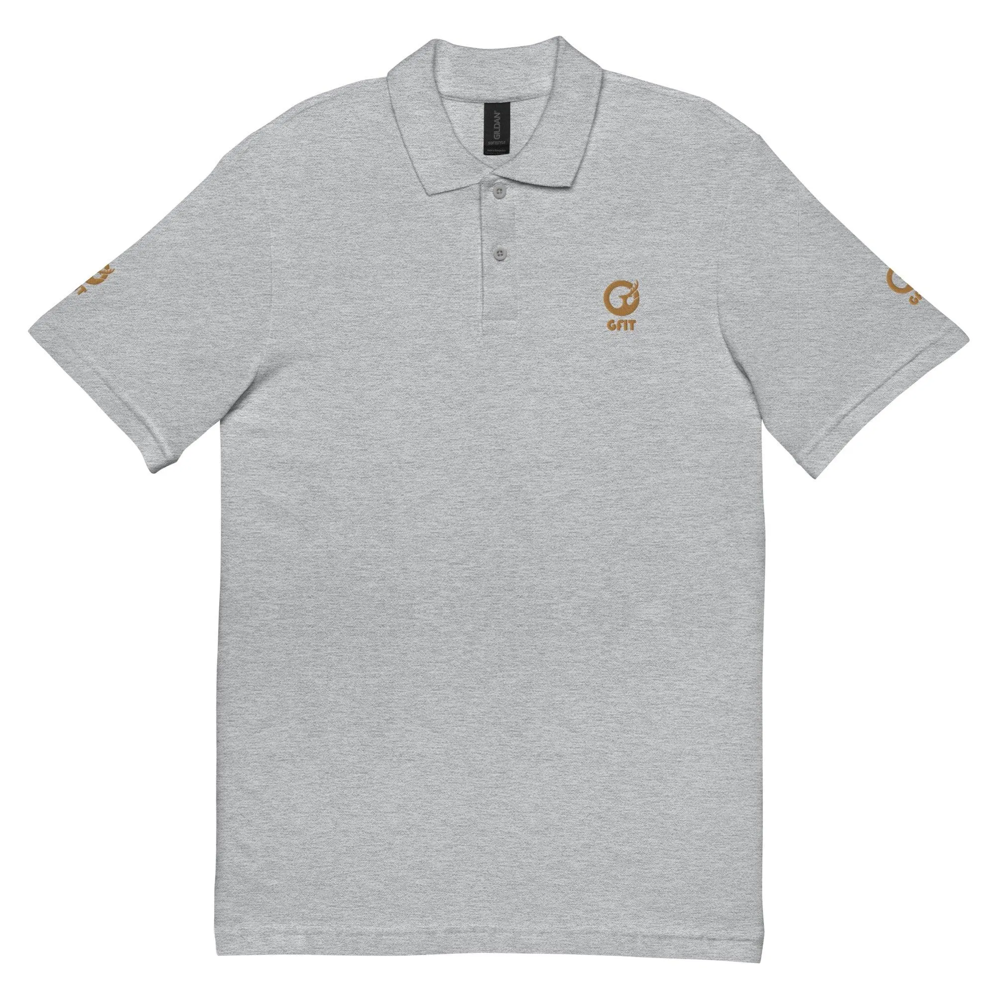 Classic Embroidered Unisex Pique Polo Shirt