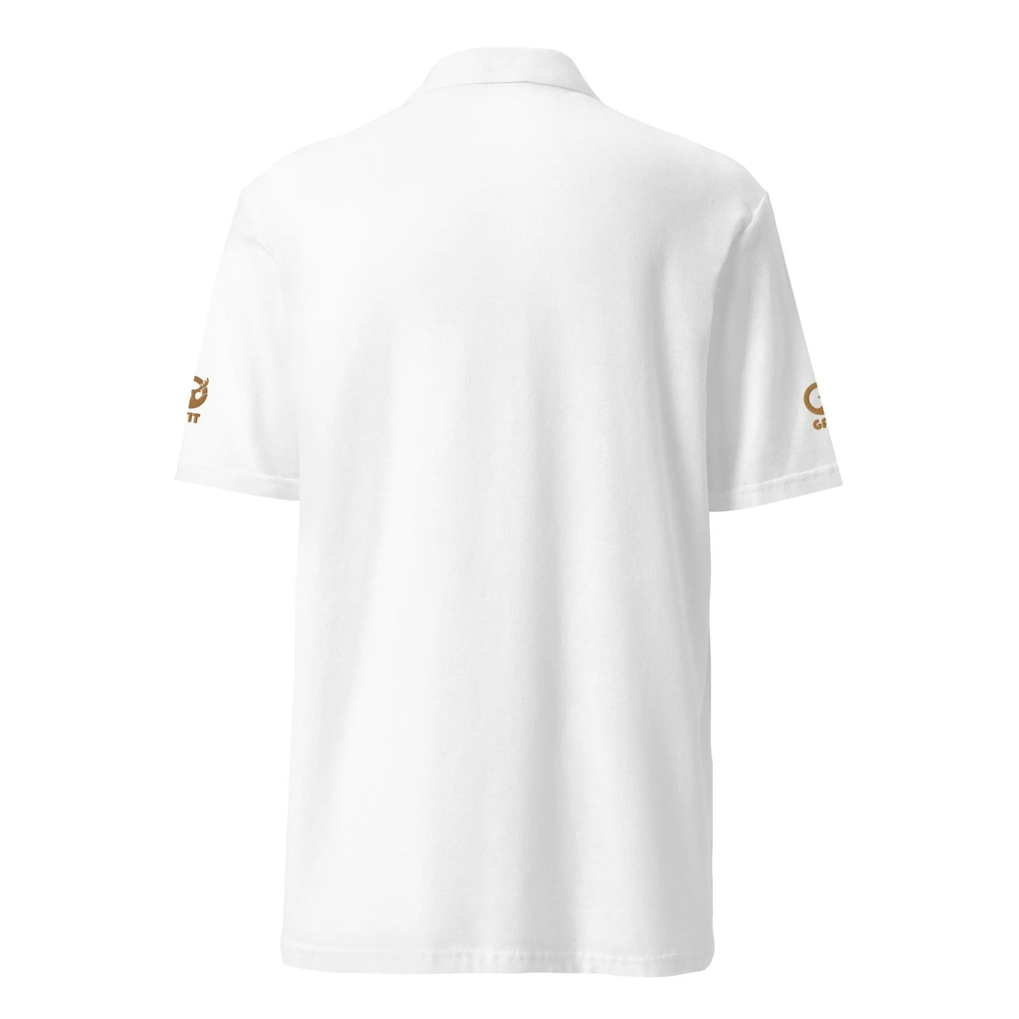 Classic Embroidered Unisex Pique Polo Shirt