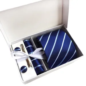 Classy Men Box - Blue Striped