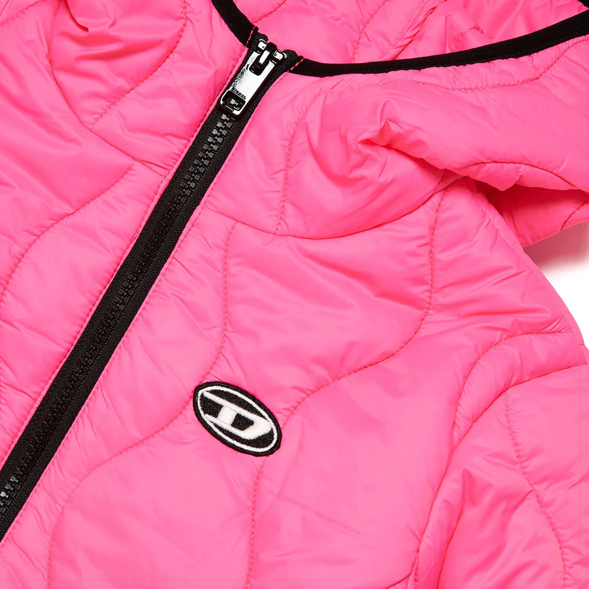 Diesel Baby Girls Pink Puffer Jacket