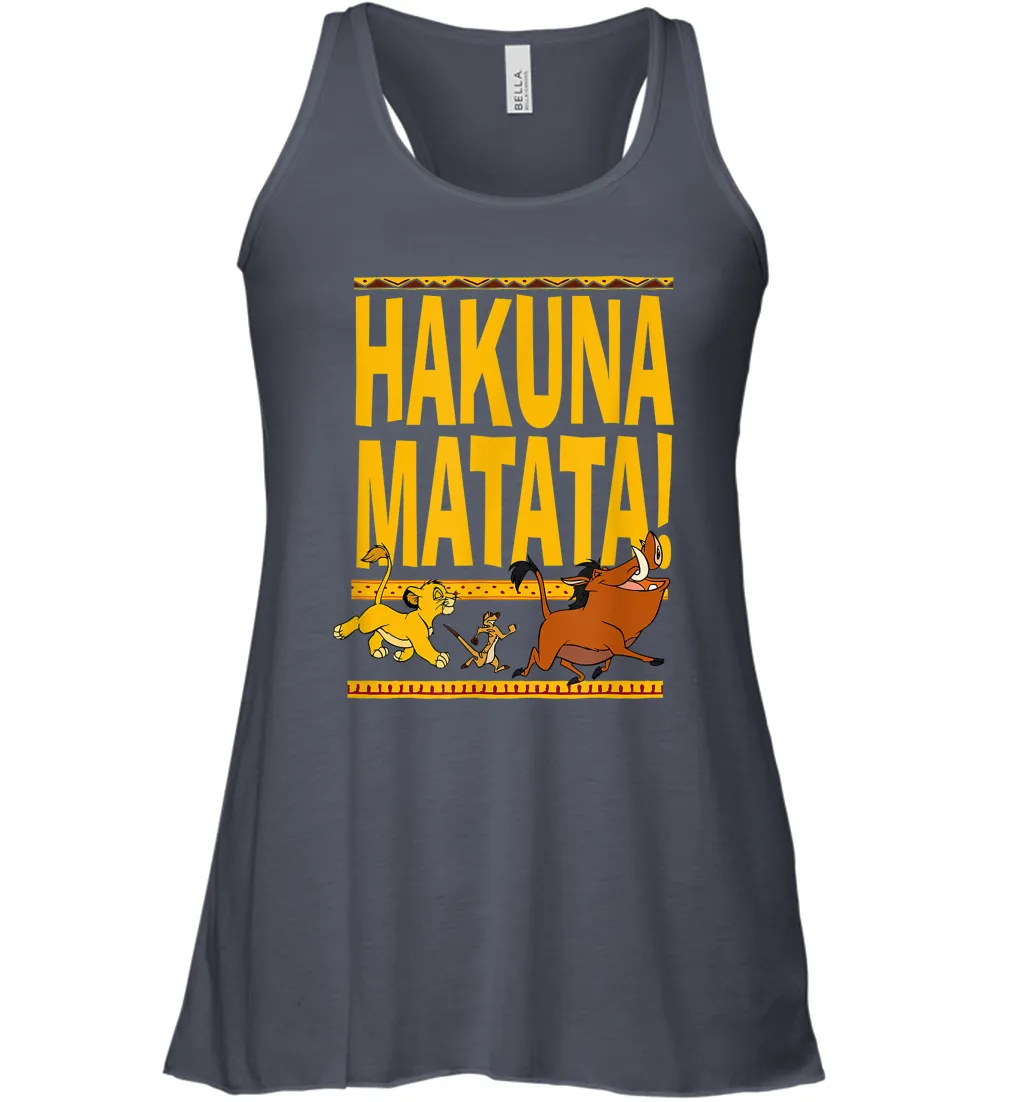 Disney Lion King Classic Hakuna Crew Women Racerback Tank