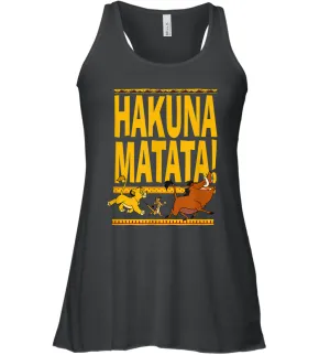 Disney Lion King Classic Hakuna Crew Women Racerback Tank