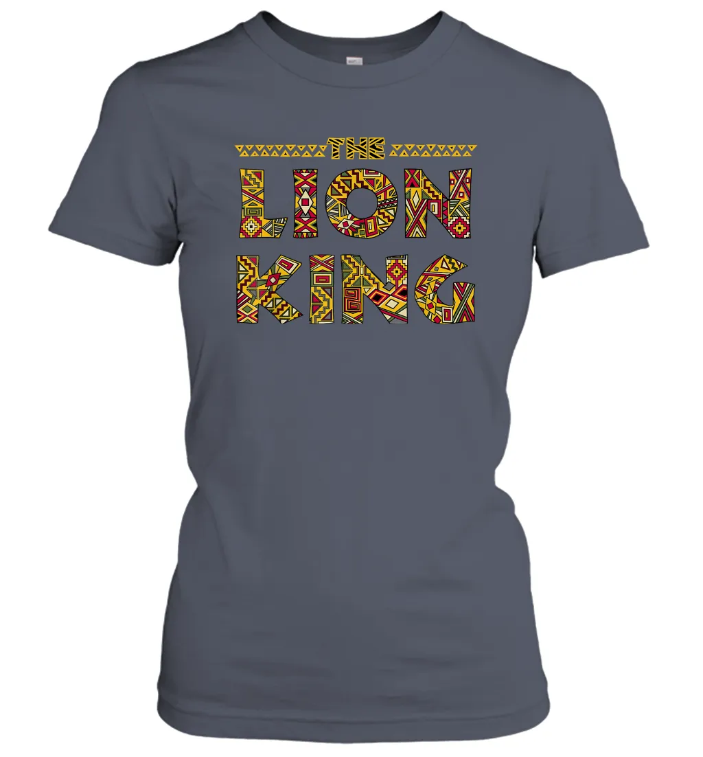 Disney Lion King Sahara Logo Graphic Women Cotton T-Shirt