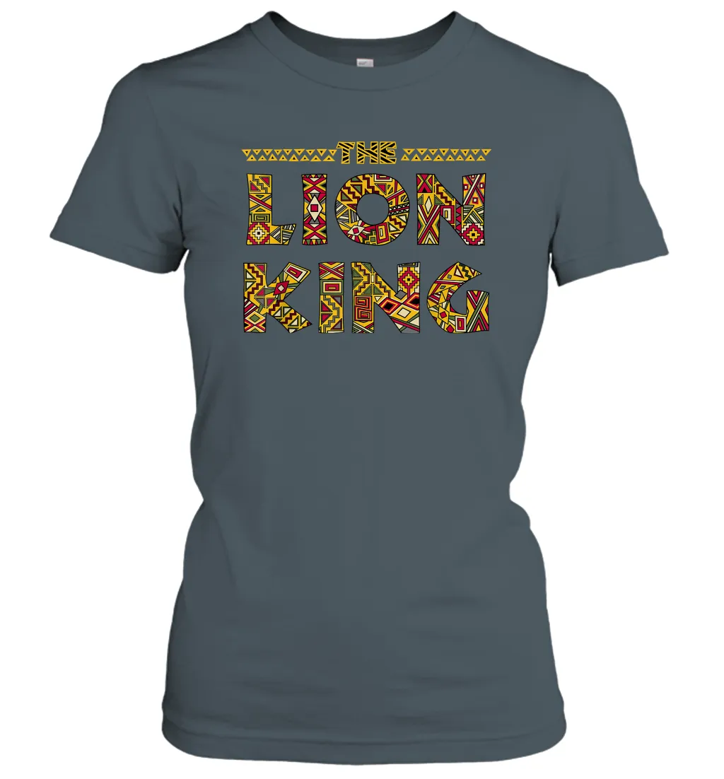 Disney Lion King Sahara Logo Graphic Women Cotton T-Shirt