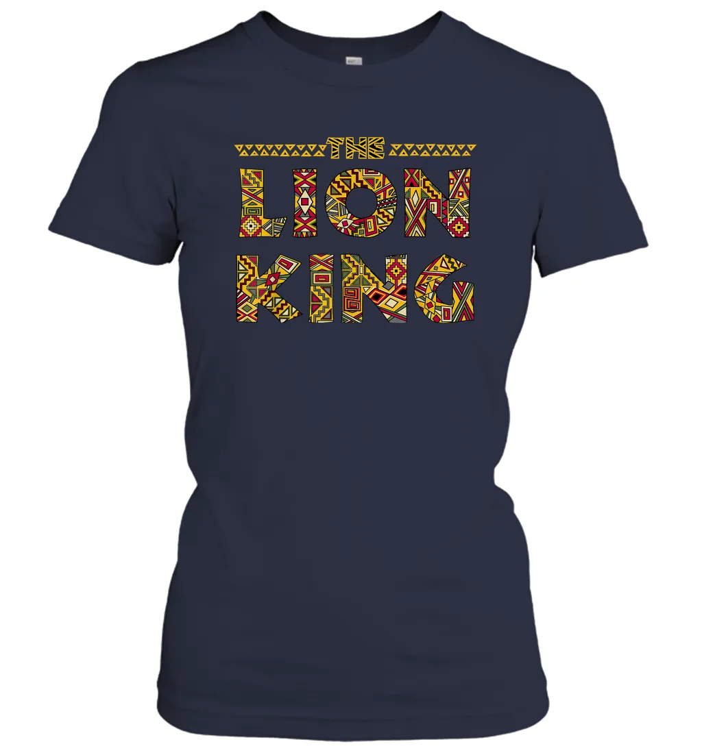 Disney Lion King Sahara Logo Graphic Women Cotton T-Shirt