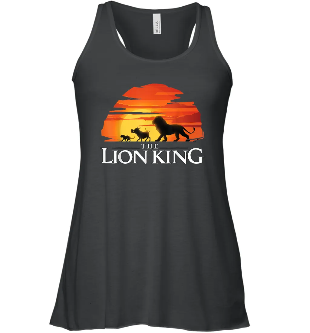 Disney Lion King Sunset Women Racerback Tank