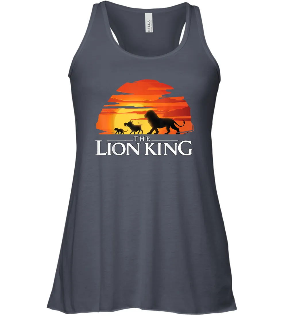 Disney Lion King Sunset Women Racerback Tank