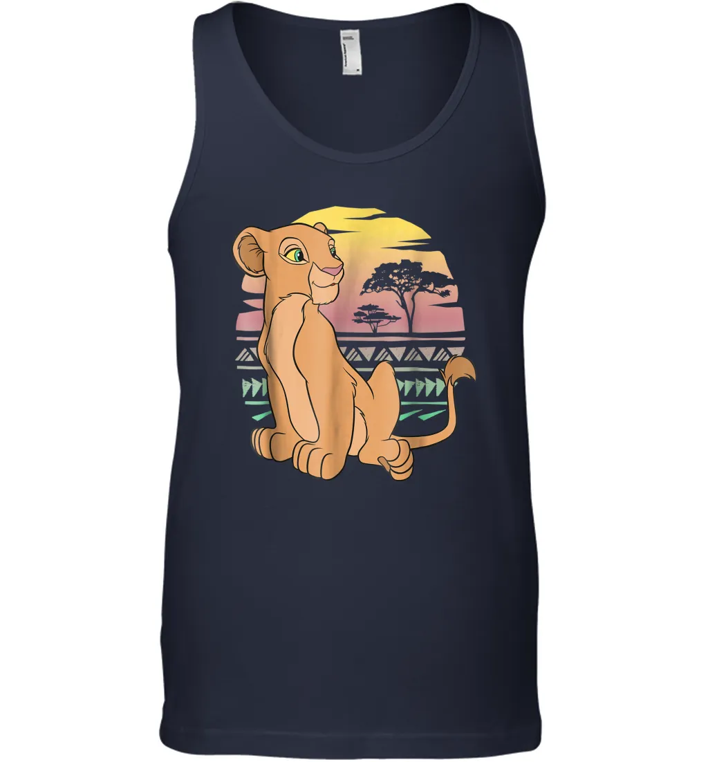 Disney The Lion King 90s Nala Men Cotton Tank Top