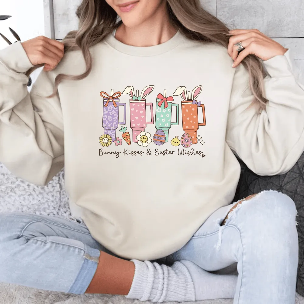 Easter Tumblers Crewneck  Sweatshirt