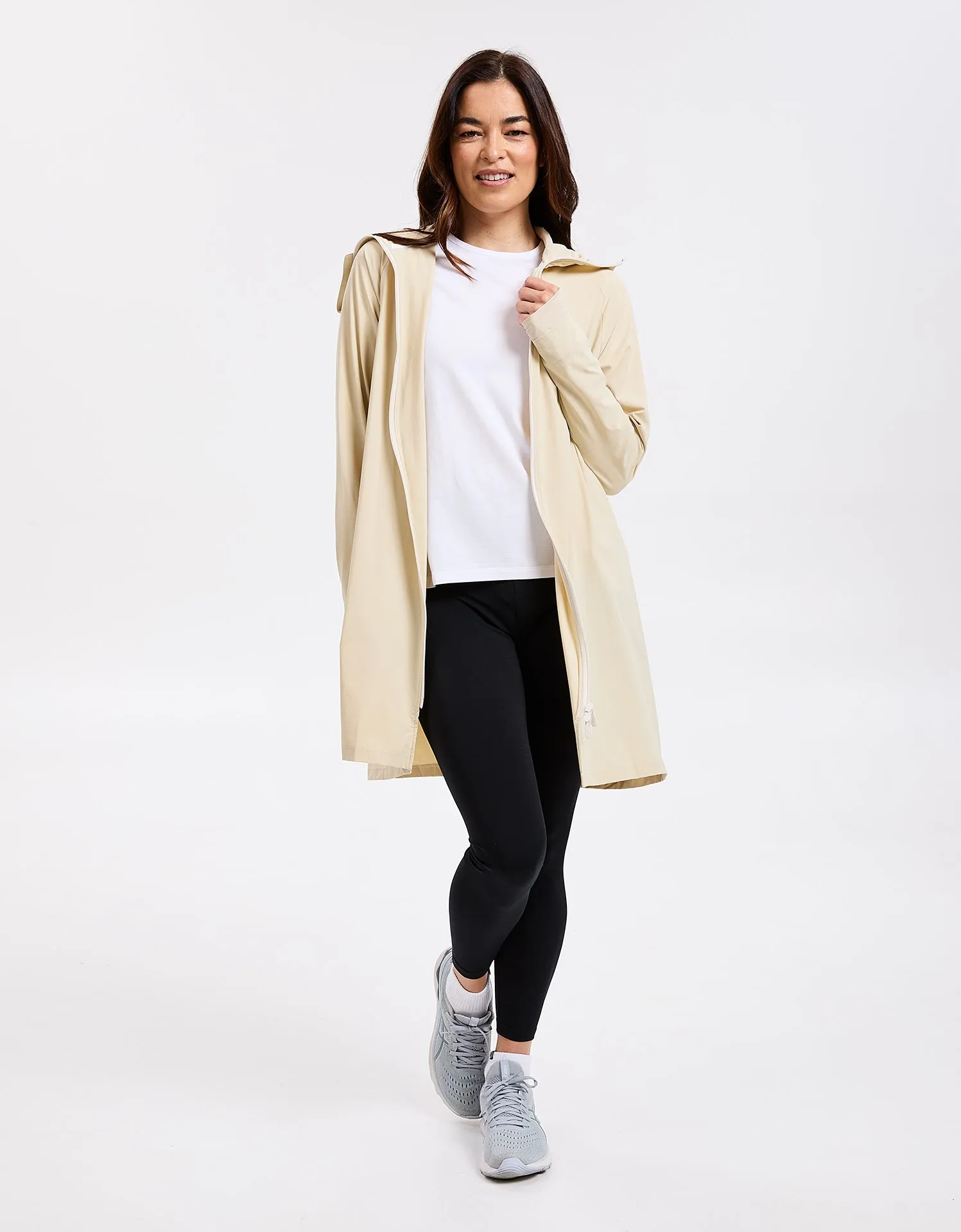 Everlight Loose Fit Long Jacket UPF 50 