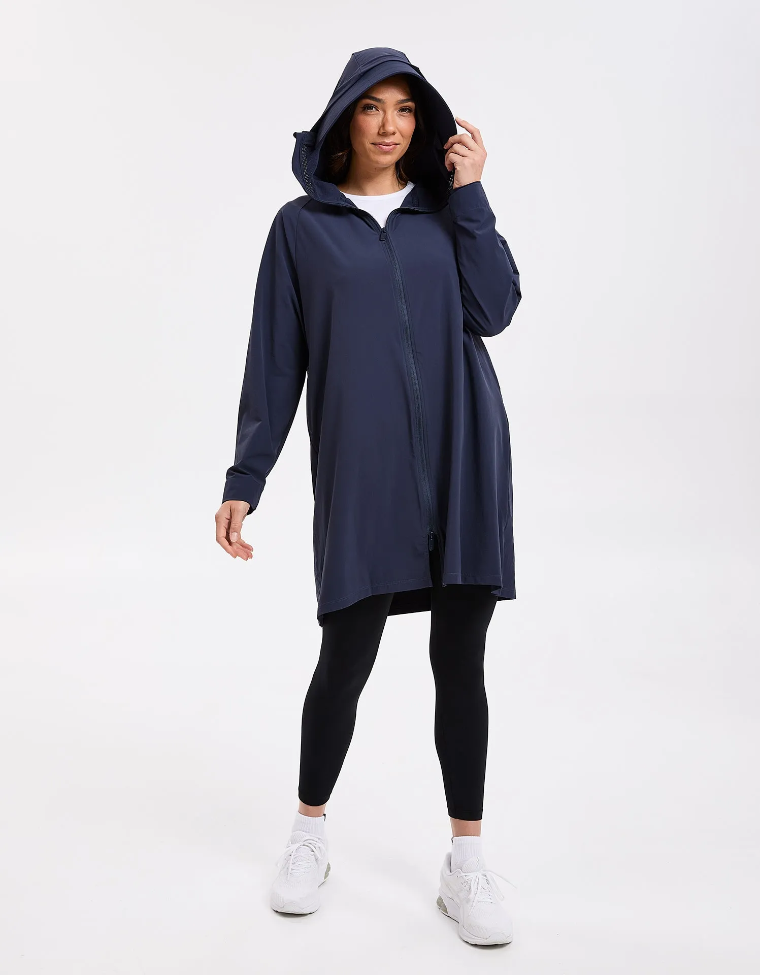 Everlight Loose Fit Long Jacket UPF 50 