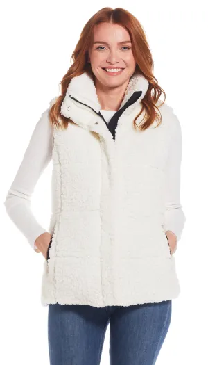 FLEECE PUFFER VEST