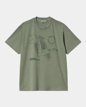 Flying Ducks T-Shirt | Duck Green