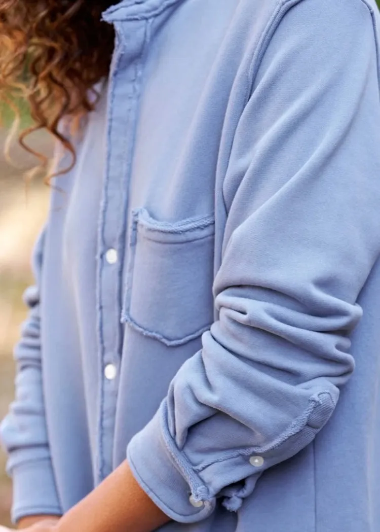 Frank & Eileen | Eileen Relaxed Button Up | Triple Fleece