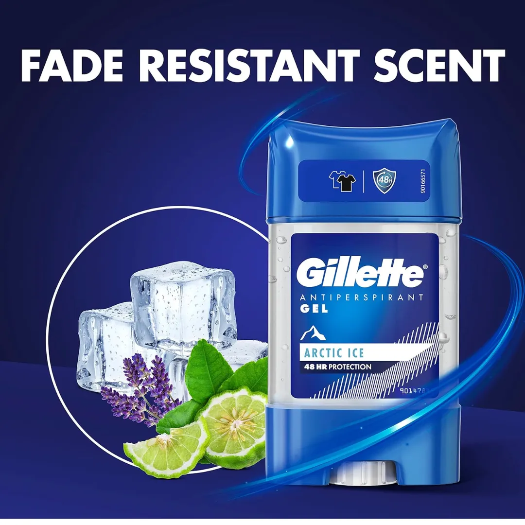 Gillette Clear Gel Arctic Ice Anti-perspirant Deodorant 70ml (T)