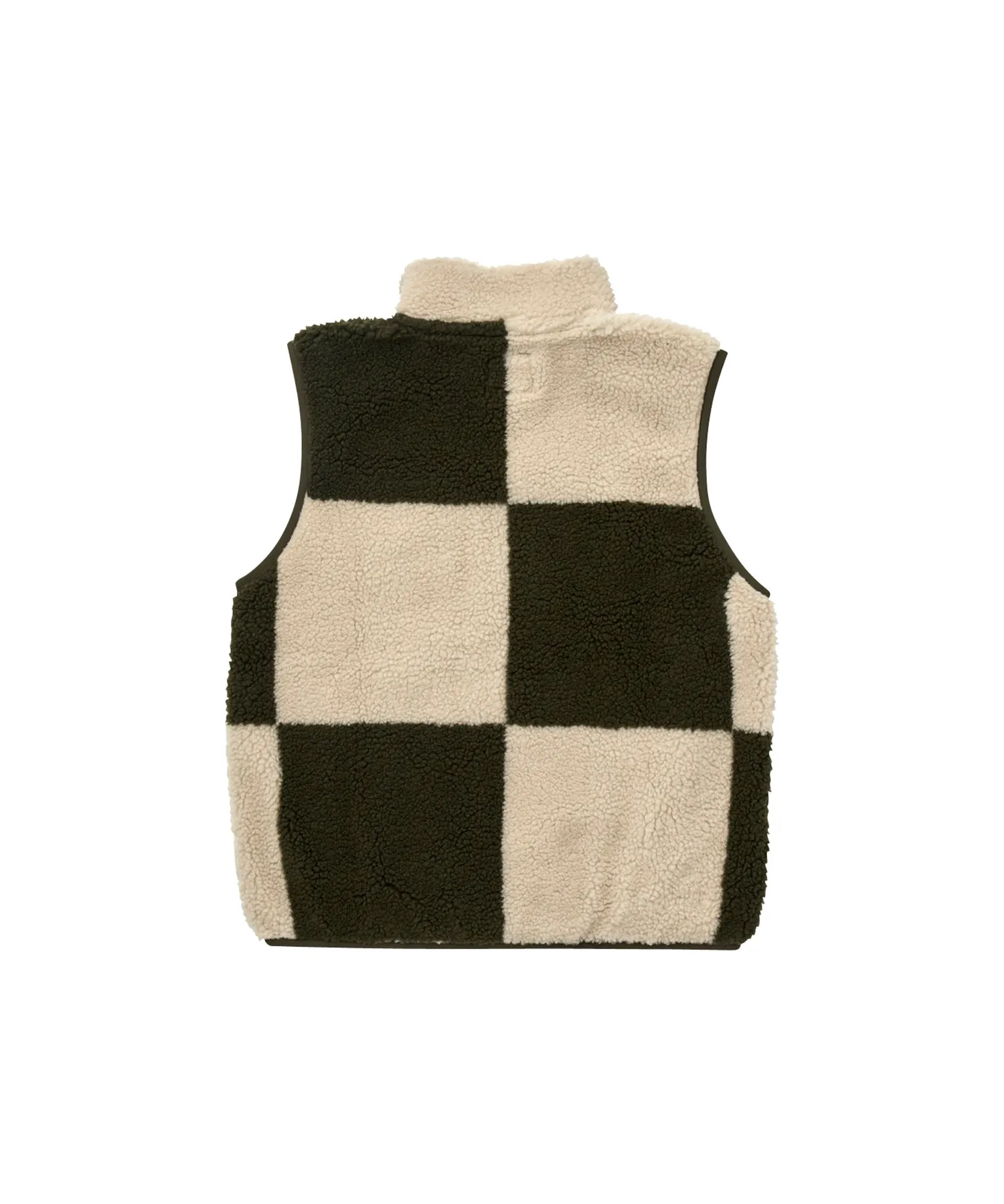 Gramicci Checkered Sherpa Vest