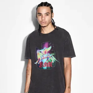 Griffin Kash SS Tee (Acid Black) - KMPF23TE007001