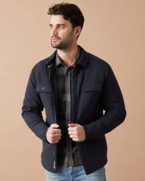 HADLEY SHERPA-LINED JACKET