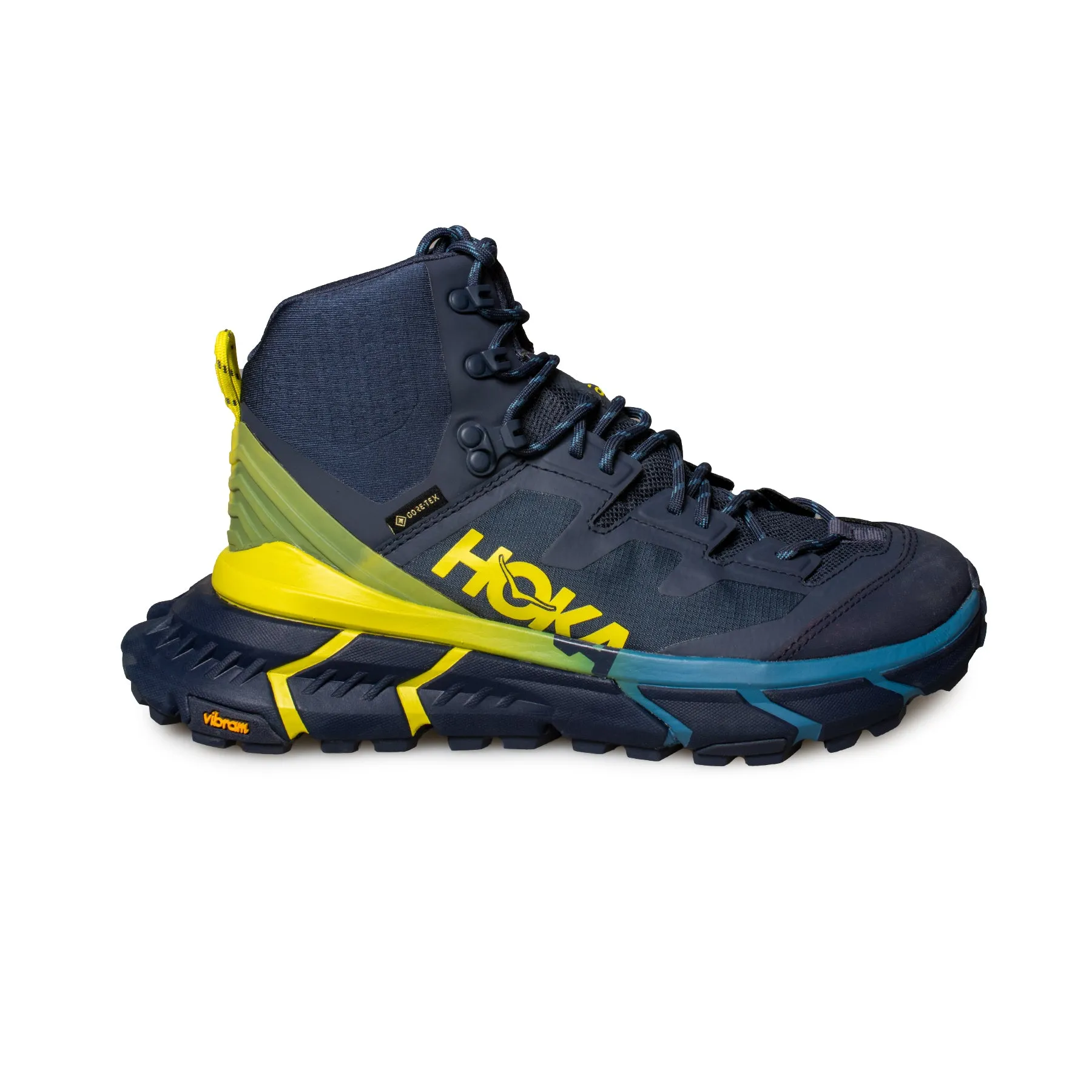 Hoka One One Tennine Hike GTX Ombre Blue / Green Sheen Boots - Men's