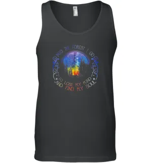 Into The Forest I Go To Lose My Mind Find My Soul Men Cotton Tank Top