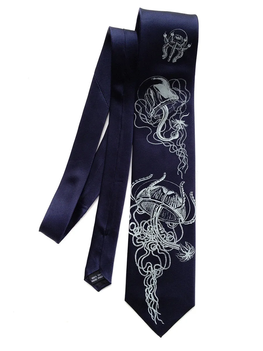 Jellyfish Silk Necktie