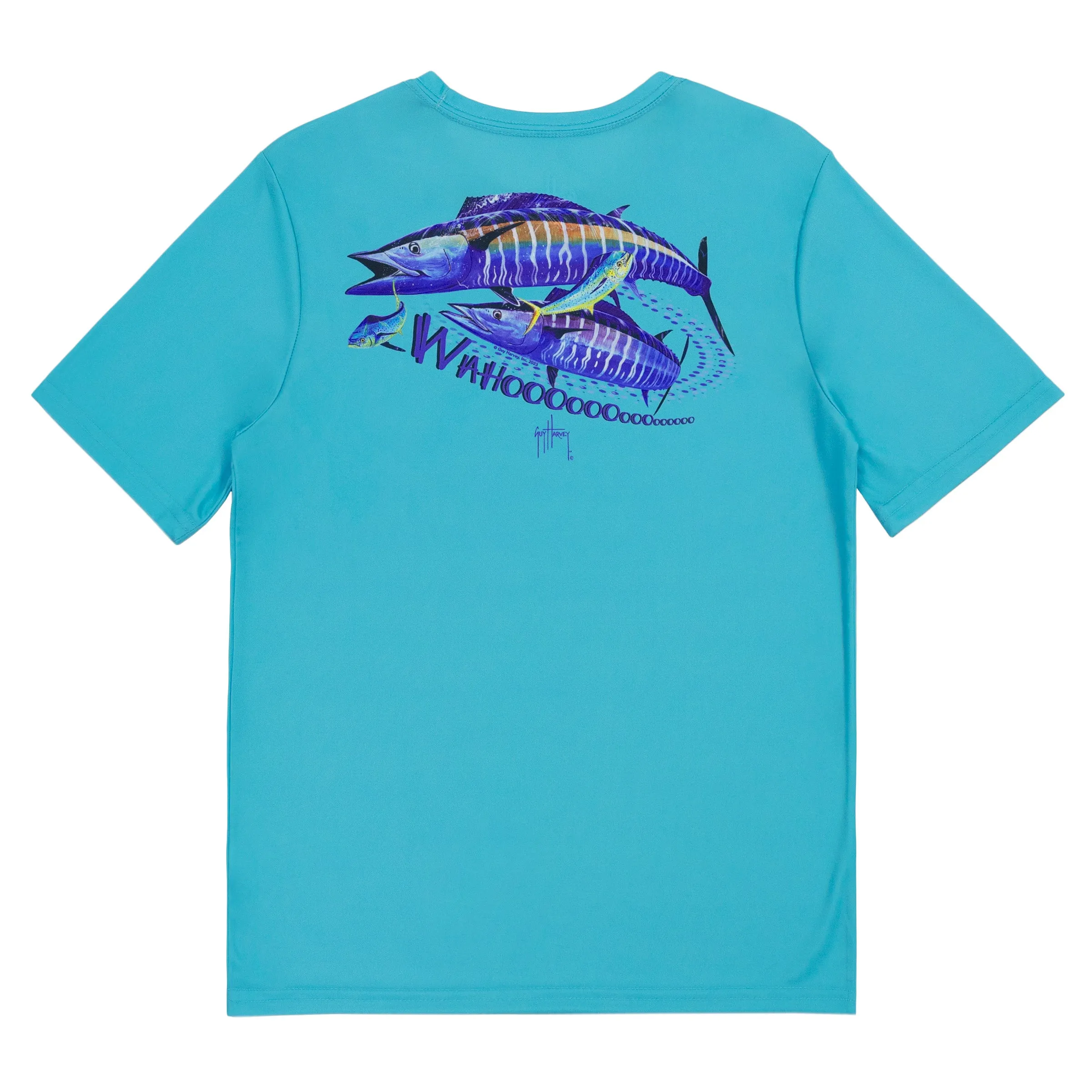 Kids Wahoo Short Sleeve Performance Sun Protection UPF 30