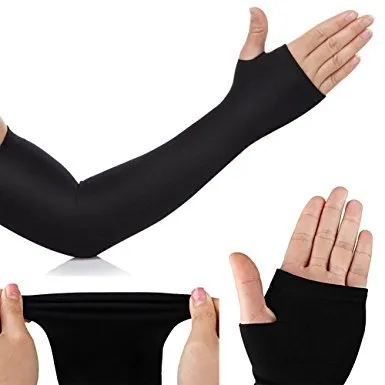 Let's Slim Uv Sunblock protection with thumb hole Arm sleeves