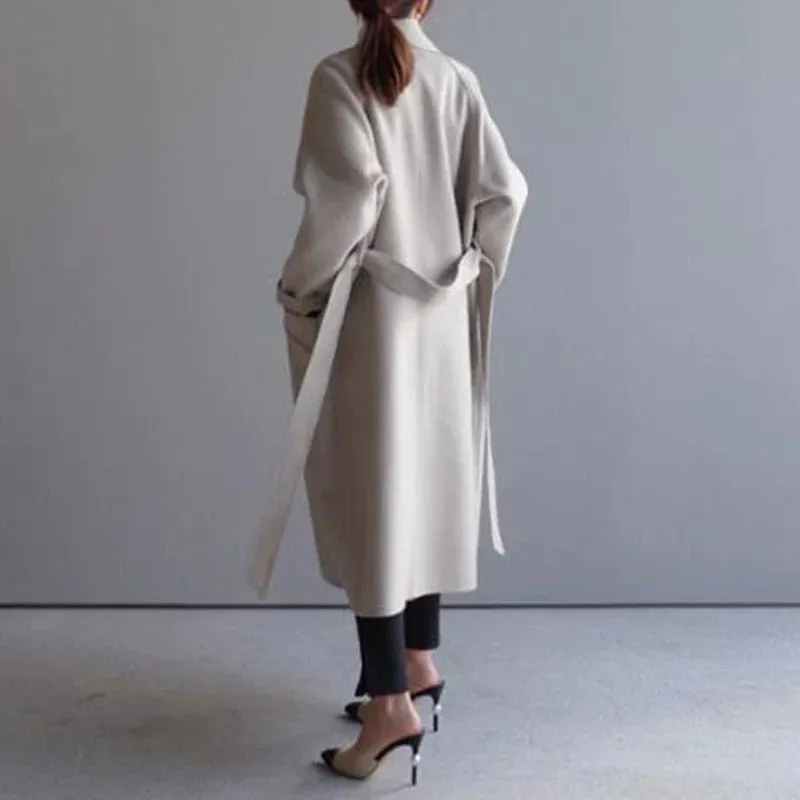 Loise - Long wool coat