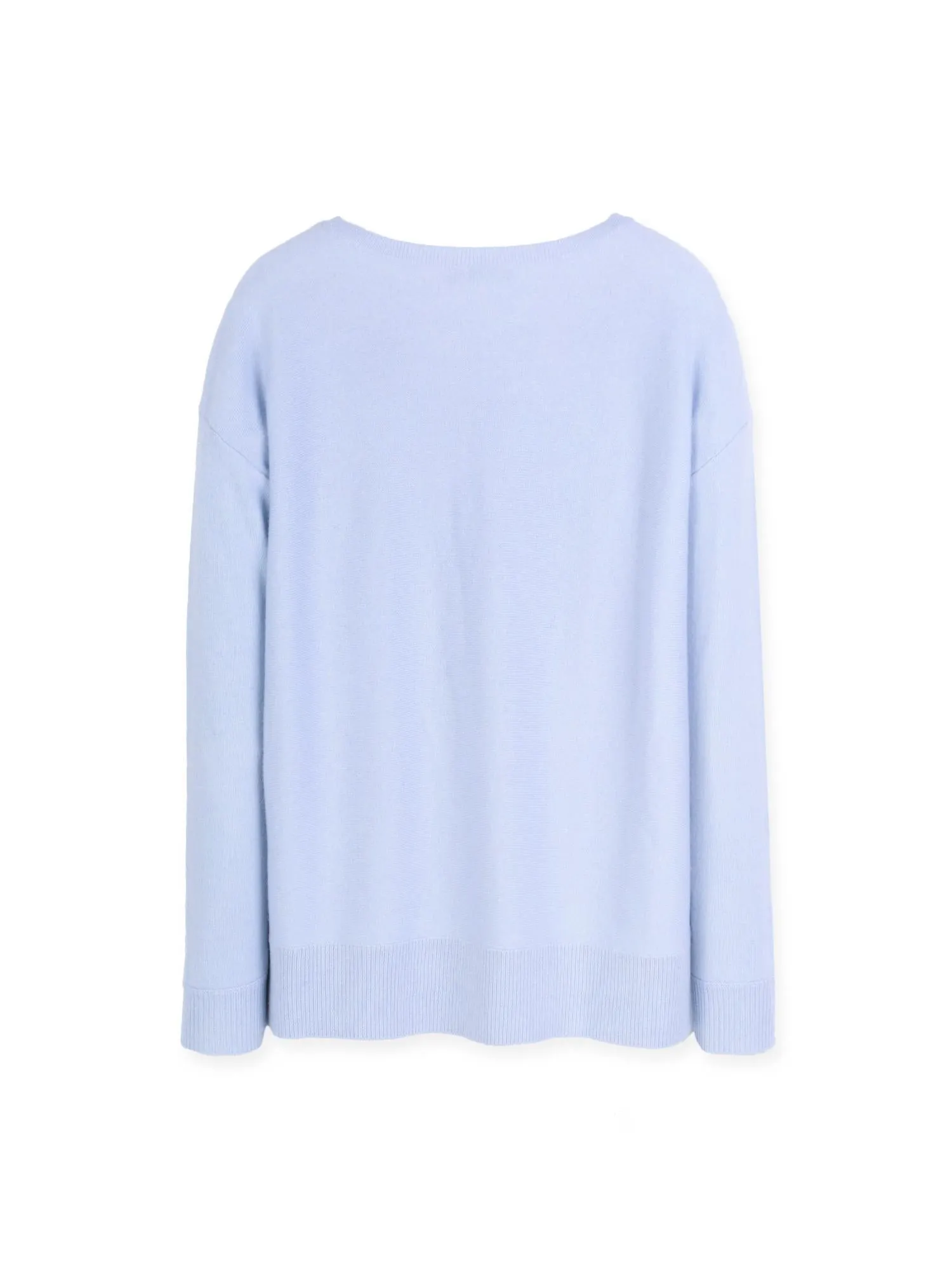 Loose Fit Sweater_Baby Blue