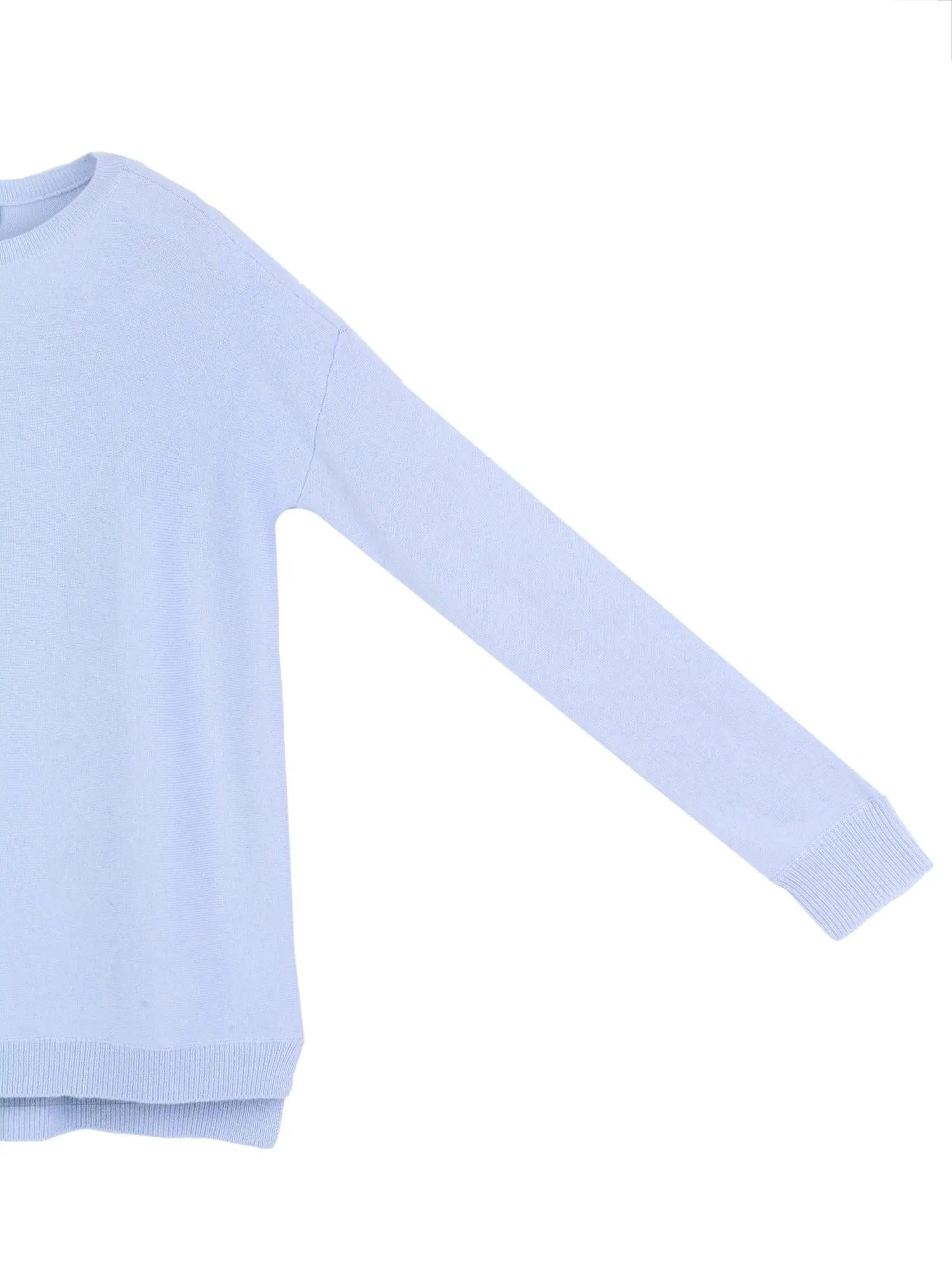 Loose Fit Sweater_Baby Blue