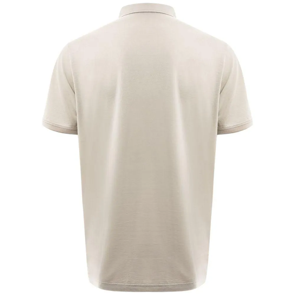 Loro Piana Gray Cotton Polo Shirt