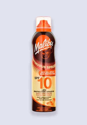 Malibu Continuous Spray Dry Oil SPF 10 175ml