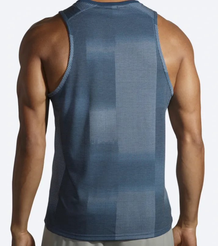 Men's Brooks Distance Graphic Tank