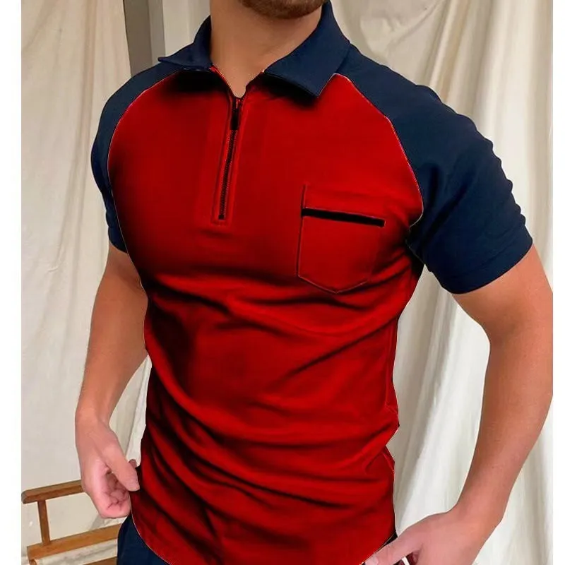 Men's Polo Shirt Quick Dry Performance Tactical Shirts Pique Jersey Golf Shirt